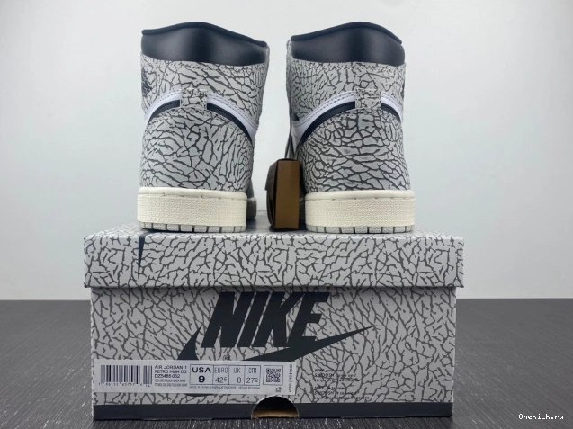 One Kick White DZ5485-052 Cement High OG Air 1 Jordan 0722